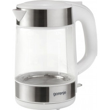 Электрочайник Gorenje K17GWE/1.7 л/2200 Вт/ стекло
