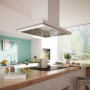 Встр.настенная камин. вытяж.Gorenje WHI649EXBG/608 m2/h/ 60 см/3 скор./сенс.упр/нерж.сталь+черн.стек