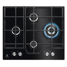 Газовая варочная поверхность Electrolux GPE363NK газовая на закаленном стекле