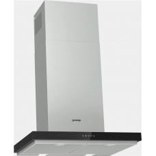 Вбуд.Настінний камін.витяжка Gorenje WHT643E4XBG / нерж.+ скло / сенсорне упр-ня / 60 см / алюм. ф-тр