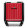 Електрогриль George Foreman 25030-56 Compact Steel Grill, 1200 Вт, Червоний