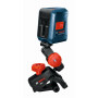 Нивелир лазерный Bosch GLL 2 + MM2, точность ± 0.3 мм на 30м, до 15 м, 0.5 кг