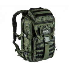 Рюкзак NEO CAMO, 22 кармана, усиленный, полиэстер 600D, 50х29.5х19 см