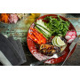 Гриль George Foreman 25810-56 Fit Grill Medium, 1630 Вт, антипригар.покр., піддон для жиру, чорний