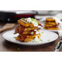 Гриль George Foreman 25810-56 Fit Grill Medium, 1630 Вт, антипригар.покр., піддон для жиру, чорний