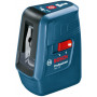 Нівелір лазерний Bosch GLL 3 X, точність ± 0.5 мм на 1 м, до 15 м, 0.5 кг