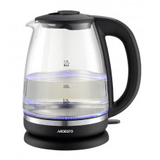 Электрочайник Ardesto EKL-F100 1.7л/2150Вт/strix контроль/стекл. корпус/черный