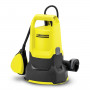Насос дренажный Karcher SP 2 Flat для чистой воды, ост.высота воды 1мм, 250Вт, 6000л/ч