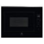 Мікрохвильова піч Electrolux KMFE264TEX вбудована 25 л / електронне управління / чорна