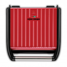 Электрогриль George Foreman 25050-56 Entertaining Steel Grill, 1850 Вт, Красный