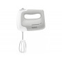 Міксер Tefal HT450B38 Prep'mix, 450 Вт, 5 швидкостей, біло-сірий