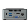 Неттоп INTEL NUC Celeron J3455 4/4 1.5 Ghz,2XSO-DIMM, G-LAN,4xUSB3.0,2.5