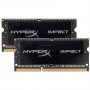 Пам'ять для ноутбука Kingston DDR3 1866 16GB KIT (8GBx2) SO-DIMM 1.35 V HyperX Impact
