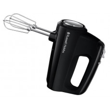 Миксер Russell Hobbs 24672-56 Matte Black, 350 Вт, 5 настроек скорости, режим turbo, черный