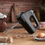 Миксер Russell Hobbs 24672-56 Matte Black, 350 Вт, 5 настроек скорости, режим turbo, черный