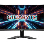 Монитор LCD GIGABYTE 27" G27QC, 2xHDMI, 2xUSB3.0, DP, MM, VA, 2560x1440, Curved (1500R), 165Hz, 1ms, DCI-P3 92%, HDR, FreeSync