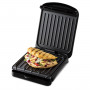 Гриль George Foreman 25800-56 Fit Grill Small, 760 Вт, антипригар. покриття, піддон для жиру, чорний