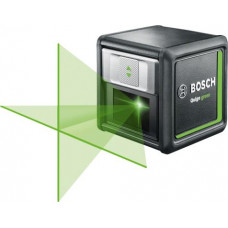 Нивелир лазерный Bosch Quigo Green+ зажим MM2, точность ± 0.8 мм/м, 0.27 кг