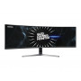 Монитор CURVED GAMING QLED LCD Samsung 48.9" C49RG90 DualQHD 4ms, 2xDP, HDMI, VA, USB, 120Hz, 32:9