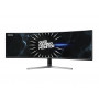 Монитор CURVED GAMING QLED LCD Samsung 48.9" C49RG90 DualQHD 4ms, 2xDP, HDMI, VA, USB, 120Hz, 32:9