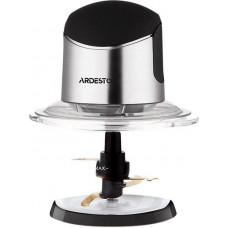 Подрібнювач Ardesto CHK-4001br-400Вт/1л/ скляна чаша / покриття soft touch / срібл.-чорний
