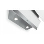 Витяжка похила Bosch DWK065G20R-60см. / 530 м3 / біле скло