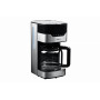 Кофеварка Ardesto FCM-D3100 - 900Вт/капельная/1.5л/ дисплей/таймер/рег. крепости/ металл+черн.