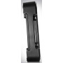Гриль George Foreman 25850-56 Smokeless BBQ Grill, 1606 Вт, титане напилення пластин, чорний