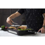 Гриль George Foreman 25850-56 Smokeless BBQ Grill, 1606 Вт, титане напилення пластин, чорний
