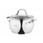 Кастрюля Ardesto Gemini Vittoria, стеклянная крышка, 3.0 л, нержавеющая сталь