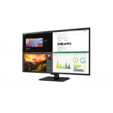 Монитор LCD 42.5" LG 43UN700-B 4xHDMI, DP, USB-C, MM, IPS, 3840x2160 (4K), HDR10
