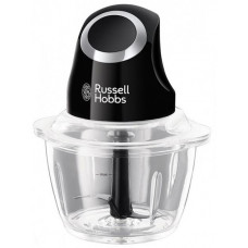 Подрібнювач Russell Hobbs 24662-56 Matte Black, 200 Вт, 500 мл, леза з нерж. сталі, чорний