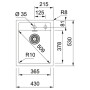Кухонна мийка Franke Sirius SID 610-40 (114.0497.988) чорний