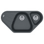 Кухонная мойка Franke Antea AZG 661-E (114.0499.221) графит