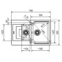 Кухонная мойка Franke Urban UBG 651-78 (114.0574.991) белый