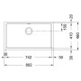 Кухонна мийка Franke KUBUS KBG 110-70 (125.0499.032) онікс