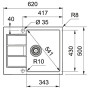 Кухонная мойка Franke Sirius S2D 611-62 (143.0627.288) черный