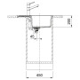 Кухонна мийка Franke Sirius S2D 611-62 (143.0627.383) сірий