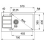 Кухонна мийка Franke Sirius S2D Slim 611-78 XL (143.0627.385)