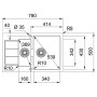 Кухонна мийка Franke Sirius S2D 651-78 (143.0632.389) маскарпоне