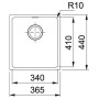 Кухонна мийка Franke Sirius SID 110-34 (144.0649.548) чорний