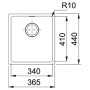 Кухонна мийка Franke Sirius SID 110-34 (144.0649.550) білий