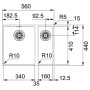 Кухонна мийка Franke Sirius SID 160 (144.0649.562) сірий