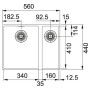 Кухонна мийка Franke Sirius SID 160 (144.0649.563) чорний