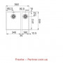 Кухонна мийка Franke Sirius SID 160 (125.0395.609) з тектонайта - монтаж під стільницю - Колір Чорний