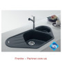 Кухонная мойка Franke Antea AZG 661-E (114.0499.209) гранитная - врезная - угловая - цвет Сахара