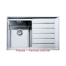 Кухонная мойка Franke Neptune Plus NPX 611 (101.0068.368) нержавеющая сталь - врезная - полированная