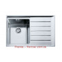 Кухонна мийка Franke Neptune Plus NPX 611 (101.0068.368) нержавіюча сталь-врізна-полірована