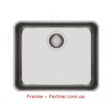 Кухонная мойка Franke Aton ANX 110-48 (122.0204.649) нержавеющая сталь - монтаж под столешницу - полированная