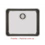 Кухонная мойка Franke Aton ANX 110-48 (122.0204.649) нержавеющая сталь - монтаж под столешницу - полированная